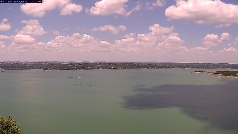 Lake Travis webcam, June 11, 2015 12:20 PM CT