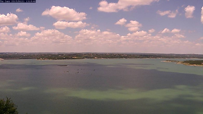 Lake Travis webcam, June 11, 2015 12:25 PM CT
