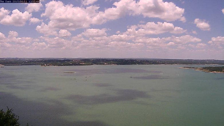 Lake Travis webcam, June 11, 2015 1:00 PM CT