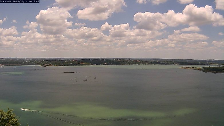 Lake Travis webcam, June 11, 2015 1:25 PM CT