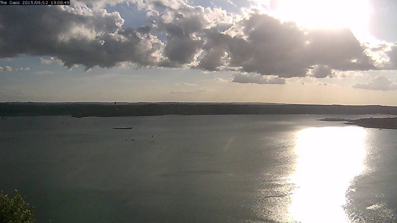 Lake Travis webcam, June 12, 2015 6:15 PM CT