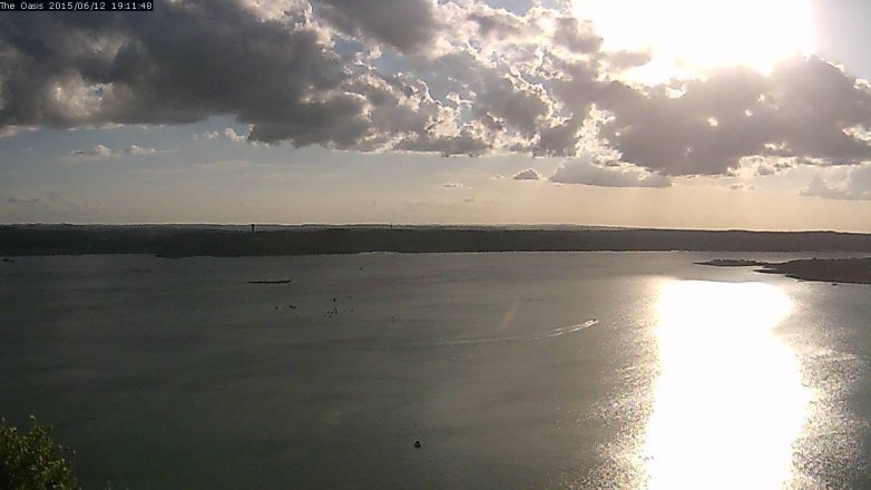 Lake Travis webcam, June 12, 2015 6:20 PM CT