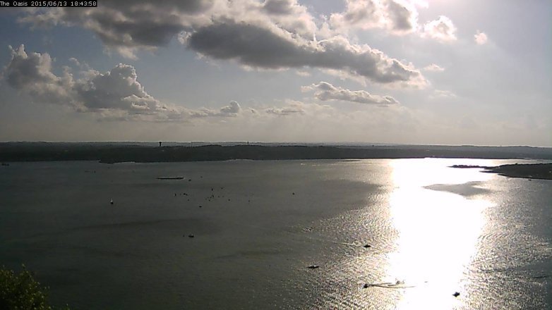 Lake Travis webcam, June 13, 2015 5:50 PM CT