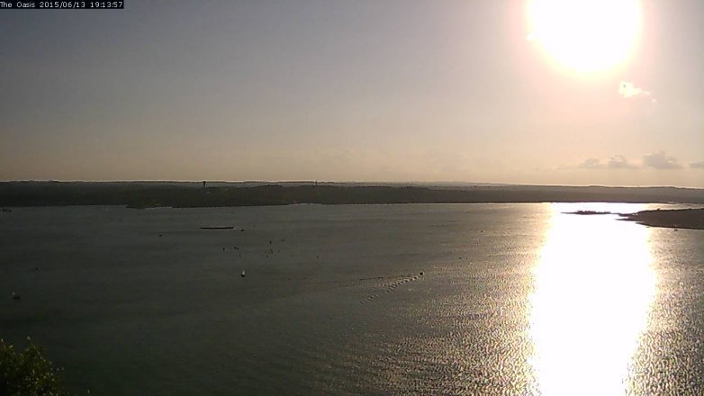 Lake Travis webcam, June 13, 2015 6:20 PM CT