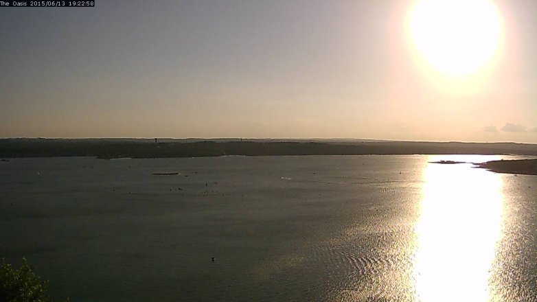 Lake Travis webcam, June 13, 2015 6:30 PM CT