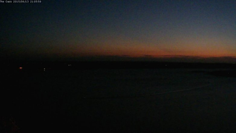 Lake Travis webcam, June 13, 2015 8:10 PM CT