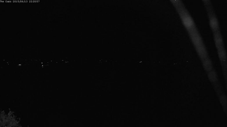 Lake Travis webcam, June 13, 2015 9:30 PM CT