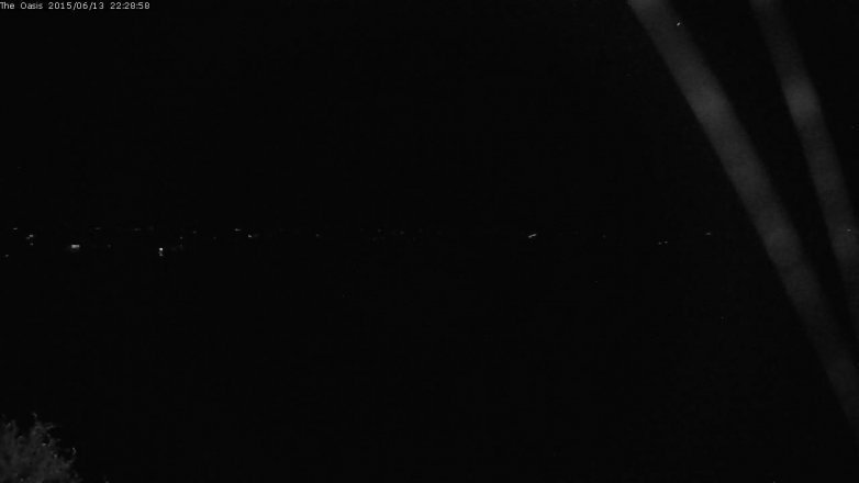 Lake Travis webcam, June 13, 2015 9:35 PM CT