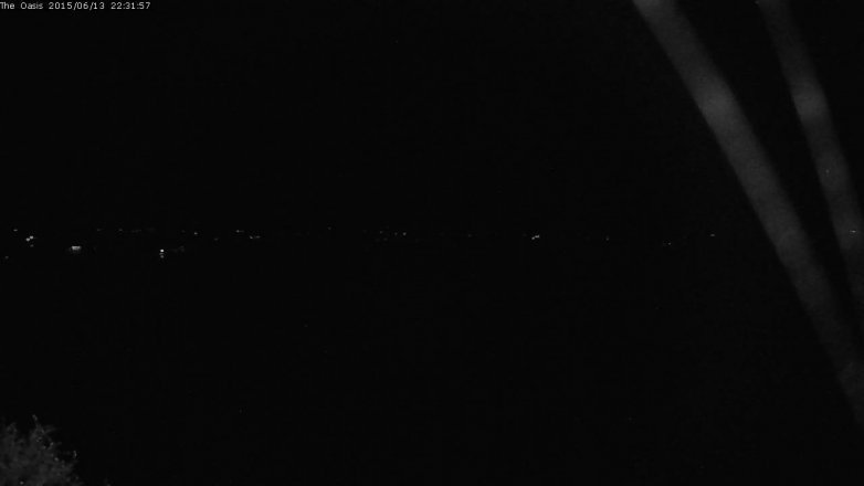 Lake Travis webcam, June 13, 2015 9:40 PM CT