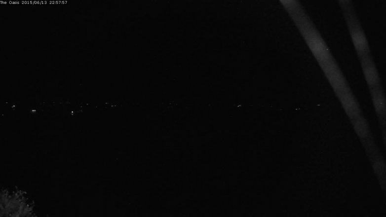 Lake Travis webcam, June 13, 2015 10:05 PM CT