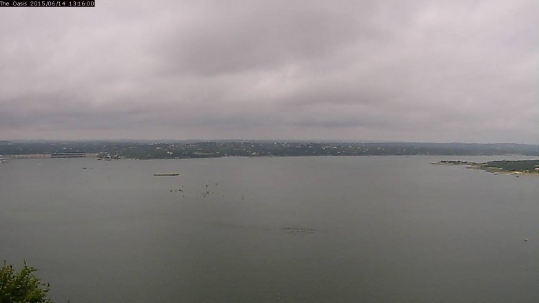 Lake Travis webcam, June 14, 2015 12:20 PM CT