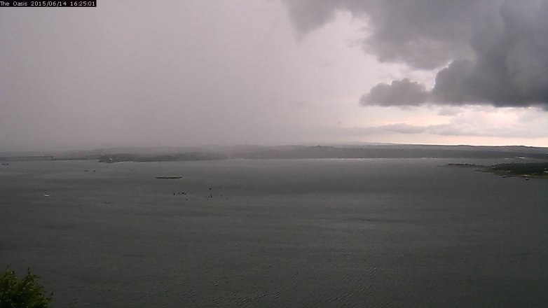 Lake Travis webcam, June 14, 2015 3:30 PM CT