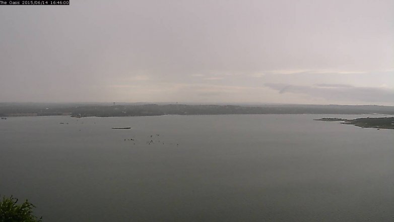 Lake Travis webcam, June 14, 2015 3:50 PM CT