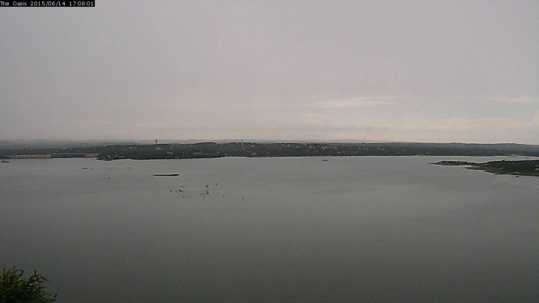 Lake Travis webcam, June 14, 2015 4:15 PM CT