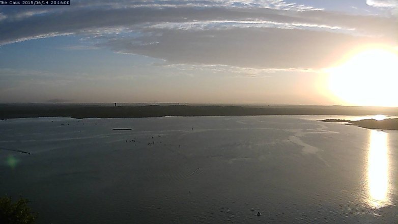 Lake Travis webcam, June 14, 2015 7:20 PM CT