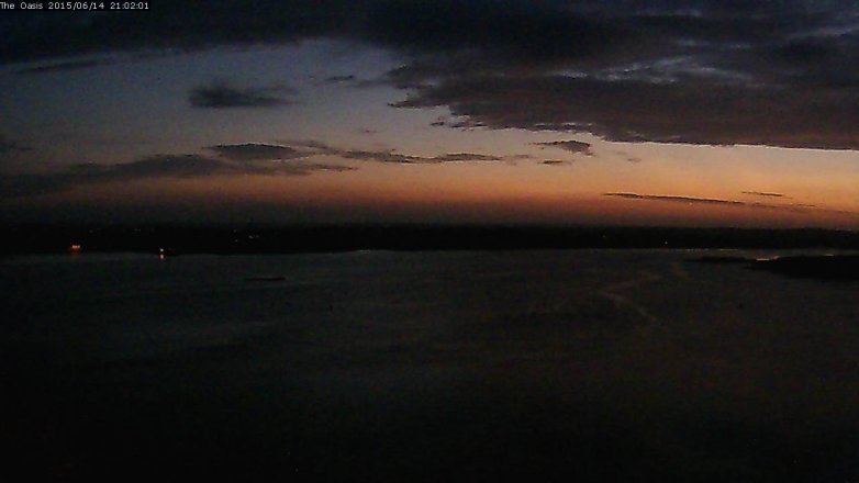 Lake Travis webcam, June 14, 2015 8:10 PM CT