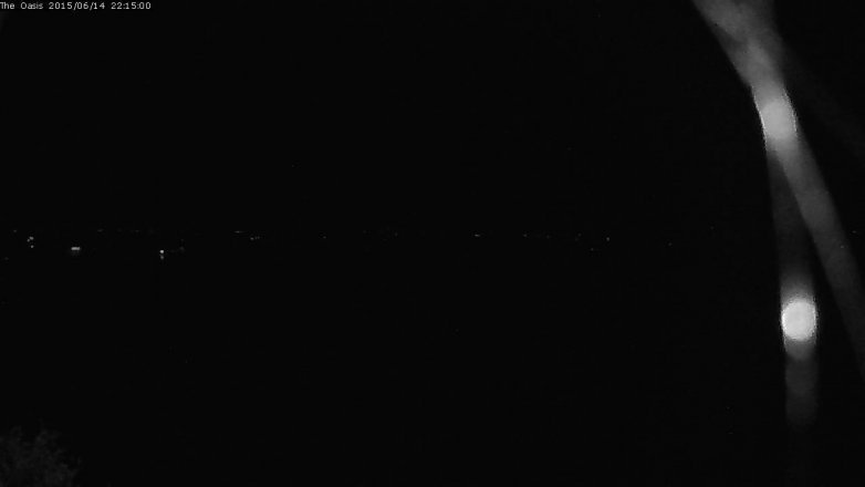 Lake Travis webcam, June 14, 2015 9:20 PM CT