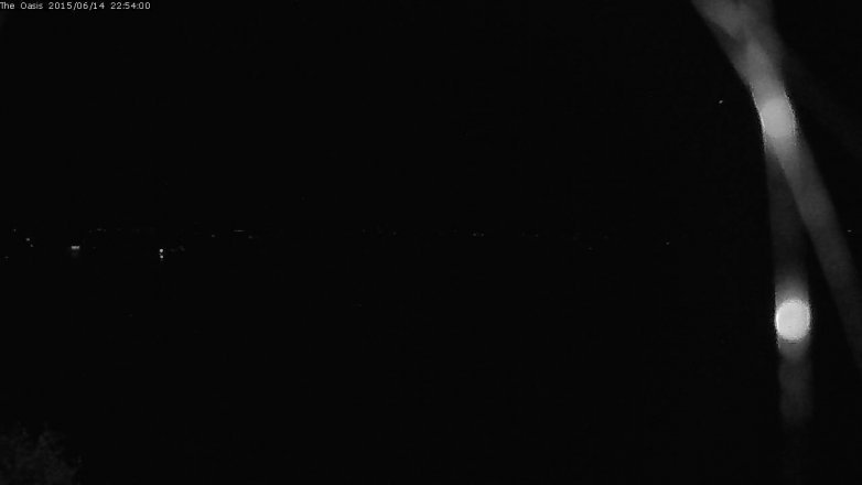 Lake Travis webcam, June 14, 2015 10:00 PM CT