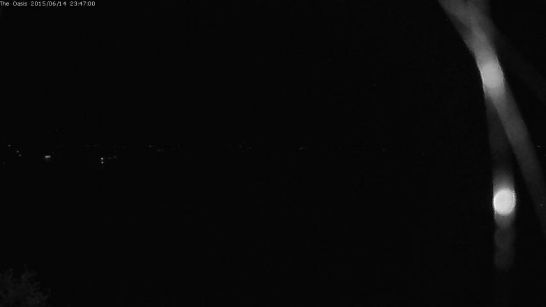 Lake Travis webcam, June 14, 2015 10:55 PM CT