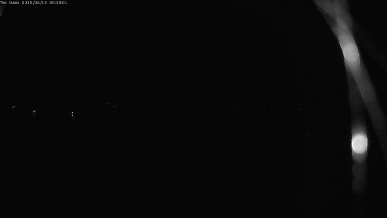Lake Travis webcam, June 14, 2015 11:35 PM CT