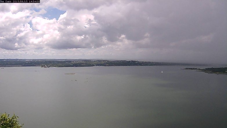 Lake Travis webcam, June 15, 2015 2:00 PM CT