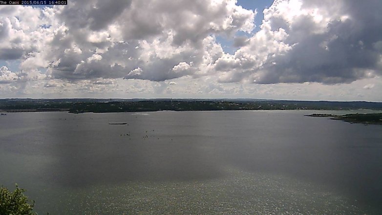 Lake Travis webcam, June 15, 2015 3:45 PM CT