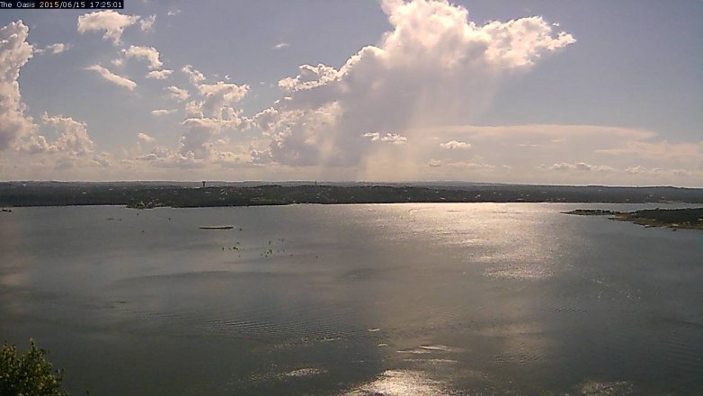 Lake Travis webcam, June 15, 2015 4:30 PM CT