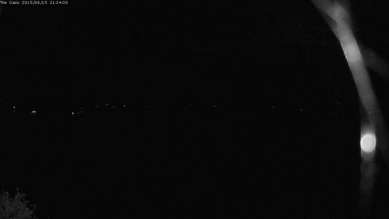 Lake Travis webcam, June 15, 2015 8:30 PM CT
