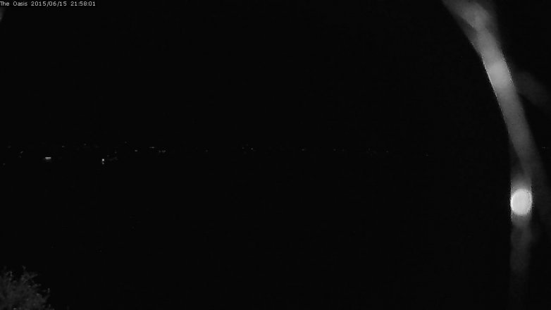 Lake Travis webcam, June 15, 2015 9:05 PM CT