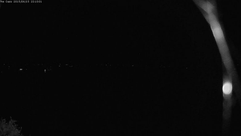 Lake Travis webcam, June 15, 2015 9:15 PM CT