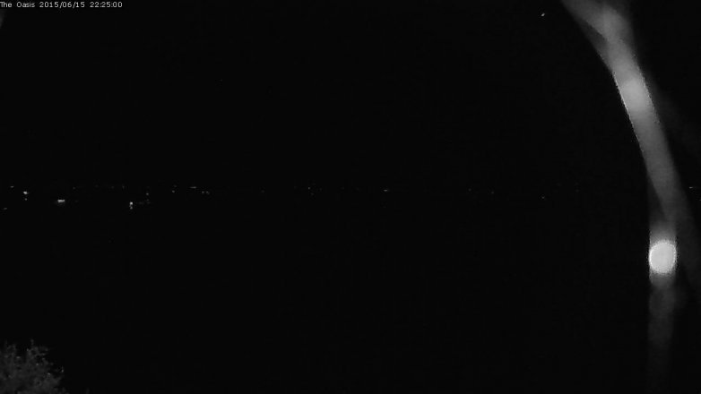 Lake Travis webcam, June 15, 2015 9:30 PM CT