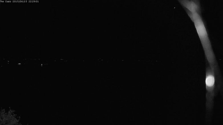 Lake Travis webcam, June 15, 2015 9:35 PM CT