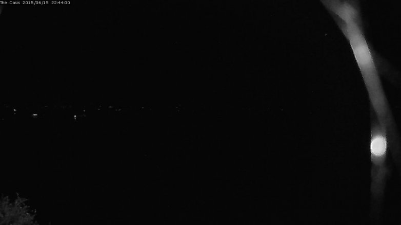 Lake Travis webcam, June 15, 2015 9:50 PM CT