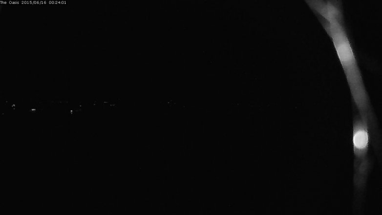 Lake Travis webcam, June 15, 2015 11:30 PM CT