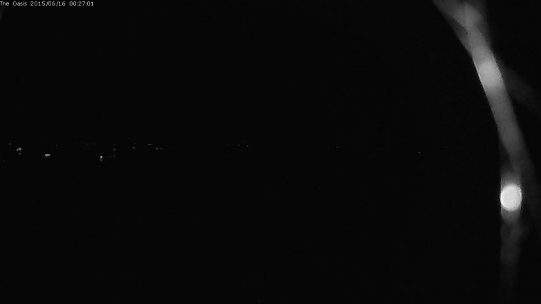 Lake Travis webcam, June 15, 2015 11:35 PM CT