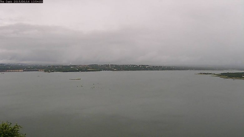 Lake Travis webcam, June 16, 2015 1:00 PM CT