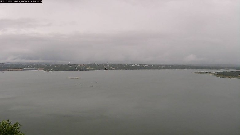Lake Travis webcam, June 16, 2015 1:05 PM CT