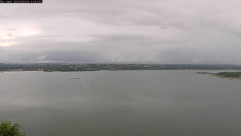 Lake Travis webcam, June 16, 2015 1:10 PM CT