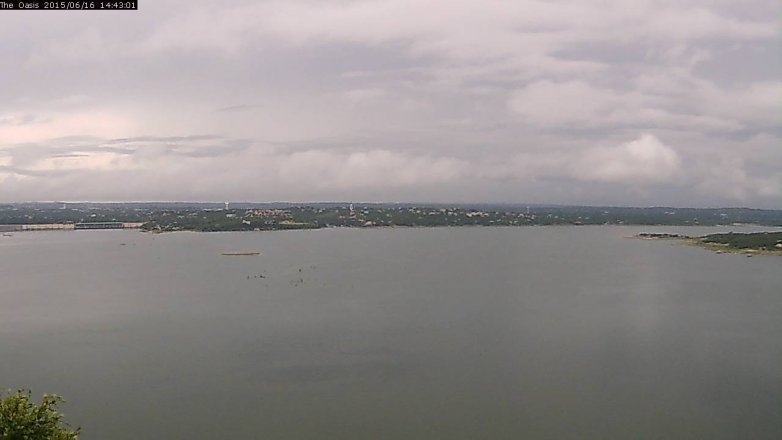 Lake Travis webcam, June 16, 2015 1:50 PM CT