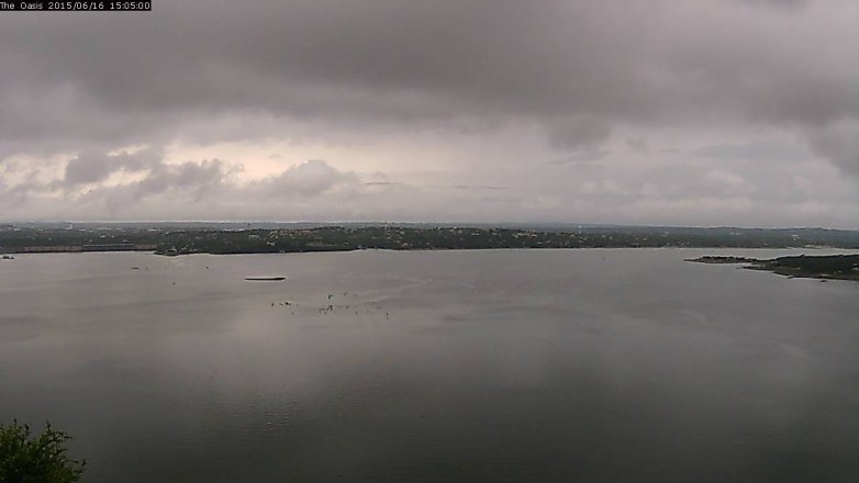 Lake Travis webcam, June 16, 2015 2:10 PM CT