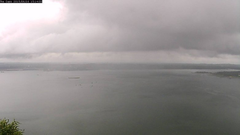 Lake Travis webcam, June 16, 2015 2:20 PM CT
