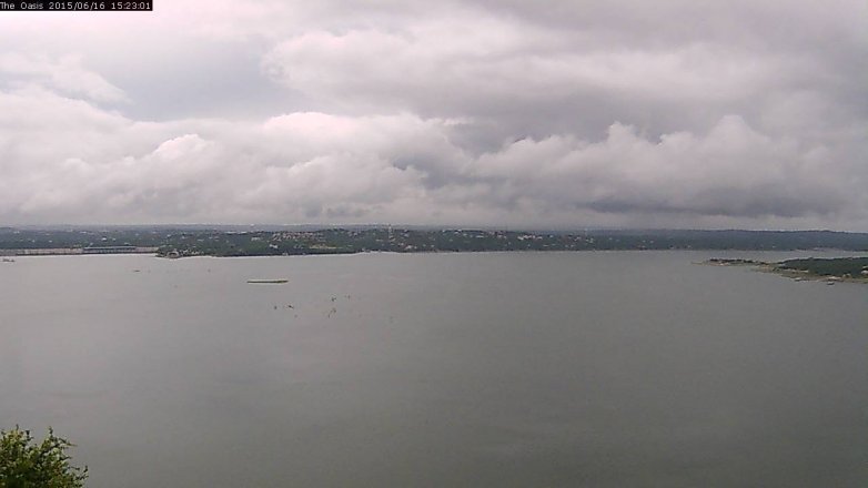 Lake Travis webcam, June 16, 2015 2:30 PM CT