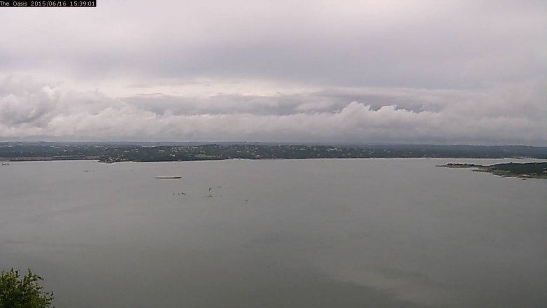Lake Travis webcam, June 16, 2015 2:45 PM CT