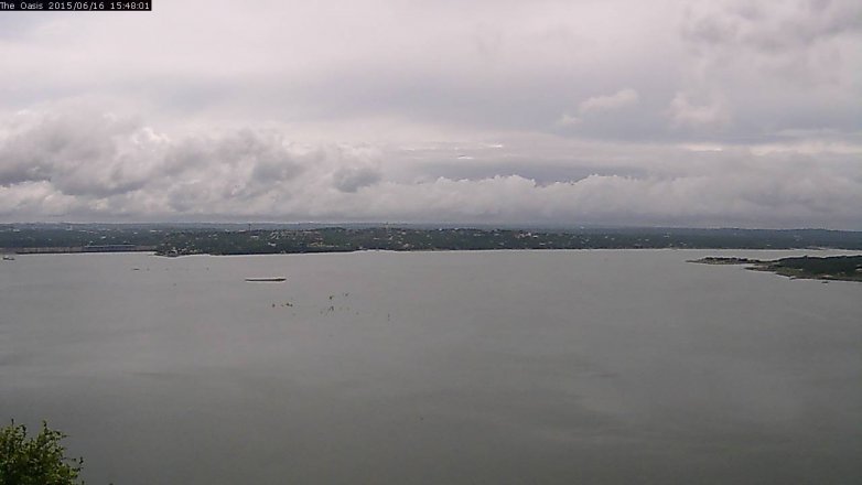 Lake Travis webcam, June 16, 2015 2:55 PM CT