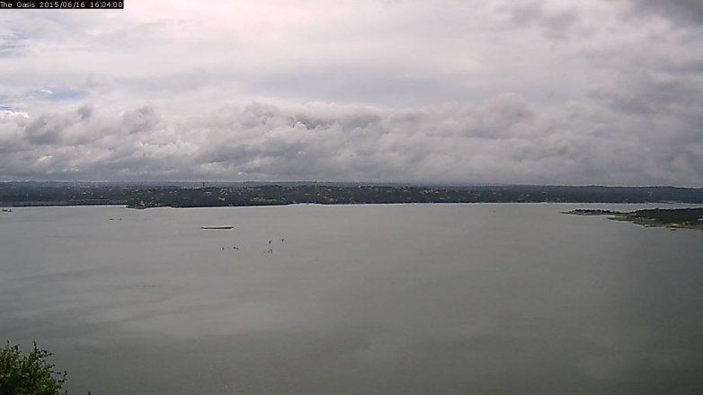 Lake Travis webcam, June 16, 2015 3:10 PM CT