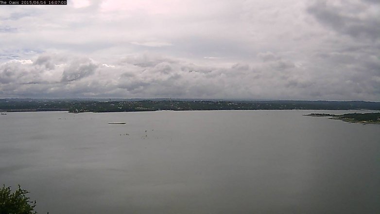 Lake Travis webcam, June 16, 2015 3:15 PM CT