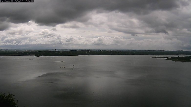 Lake Travis webcam, June 16, 2015 3:30 PM CT