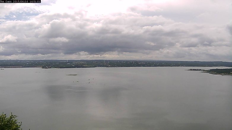 Lake Travis webcam, June 16, 2015 4:00 PM CT