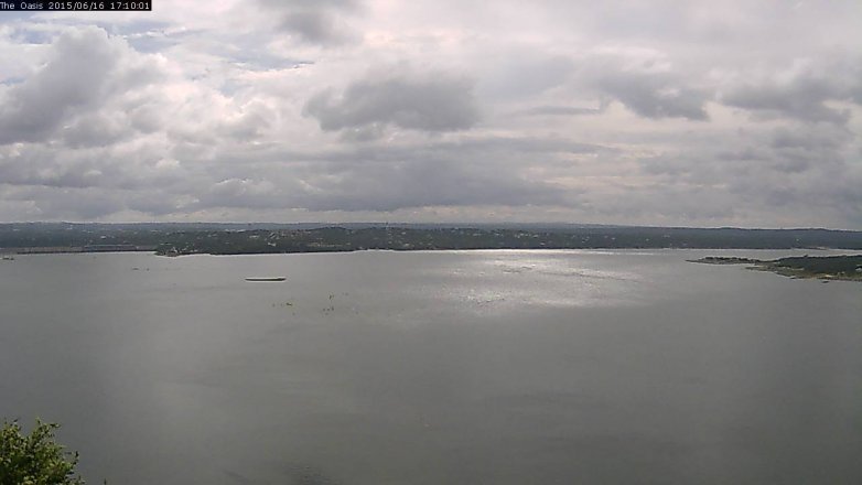 Lake Travis webcam, June 16, 2015 4:15 PM CT
