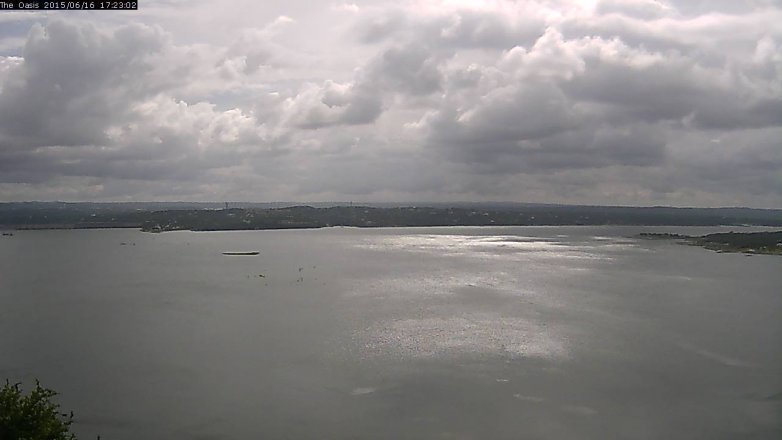 Lake Travis webcam, June 16, 2015 4:30 PM CT